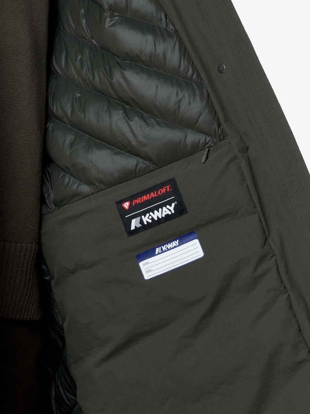 K-Way Giubbino Donna K41462w Verde