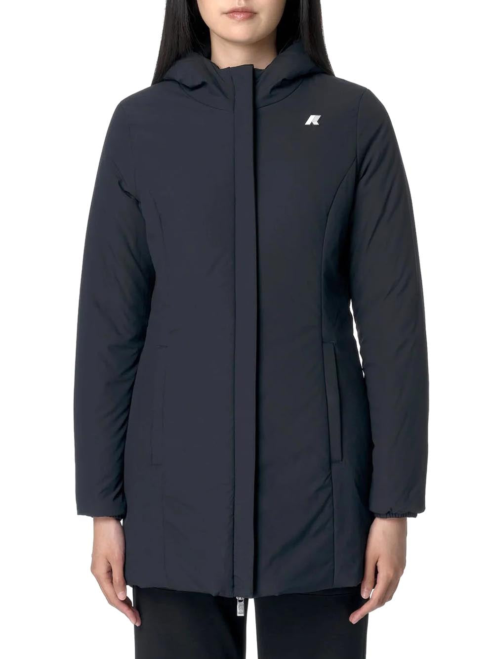 K-Way Giubbino Donna K6128uw Nero/blu