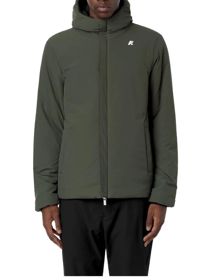 K-Way Giubbino Uomo K6128vw Nero/verde