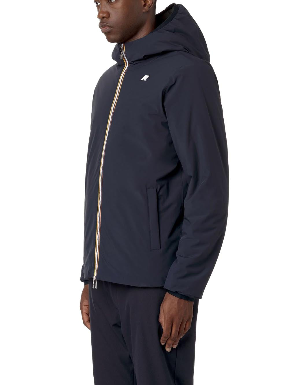 K-Way Giubbino Uomo K6128vw Blu/verde