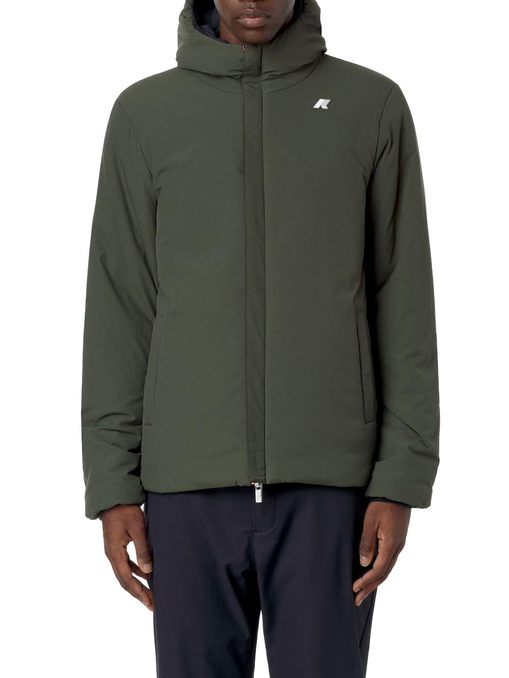 K-Way Giubbino Uomo K6128vw Blu/verde