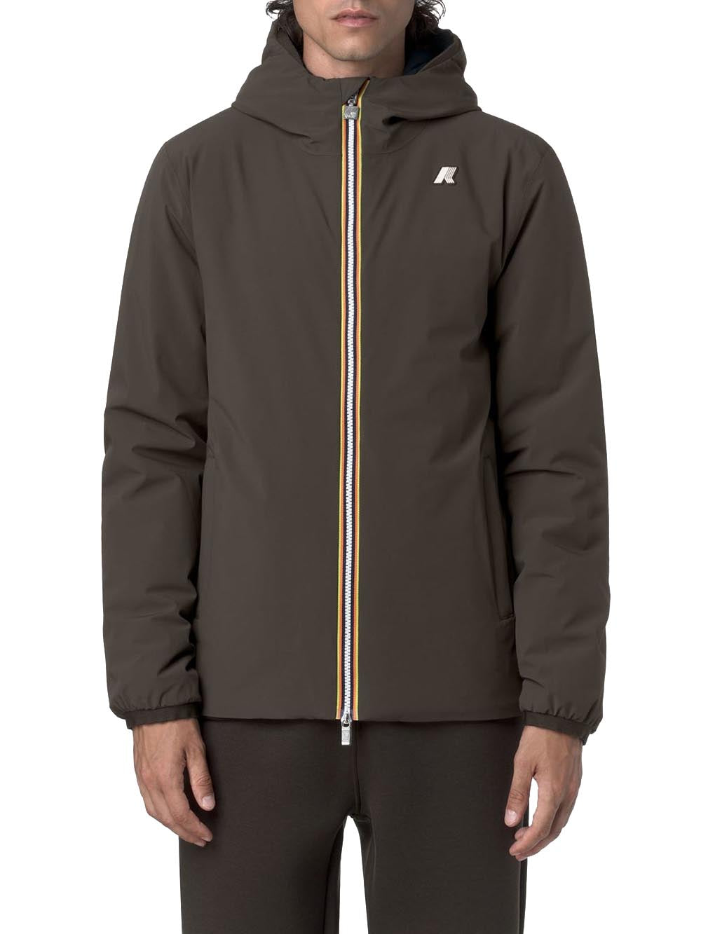 K-Way Giubbino Uomo K6128vw Marrone/blu