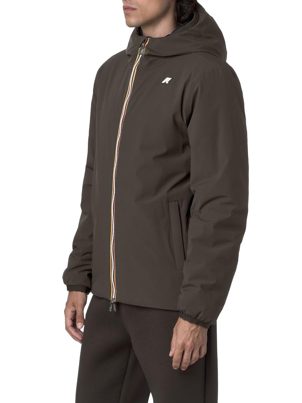 K-Way Giubbino Uomo K6128vw Marrone/blu