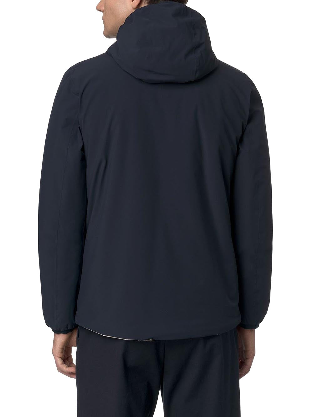 K-Way Giubbino Uomo K6128vw Blu/beige