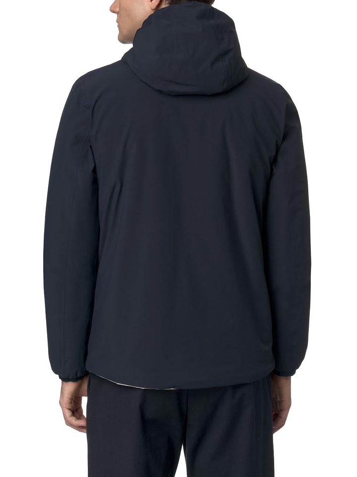 K-Way Giubbino Uomo K6128vw Blu/beige