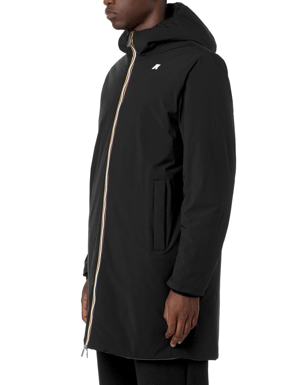 jacob st warm double K-Way Giubbino Uomo K6128ww Nero verde