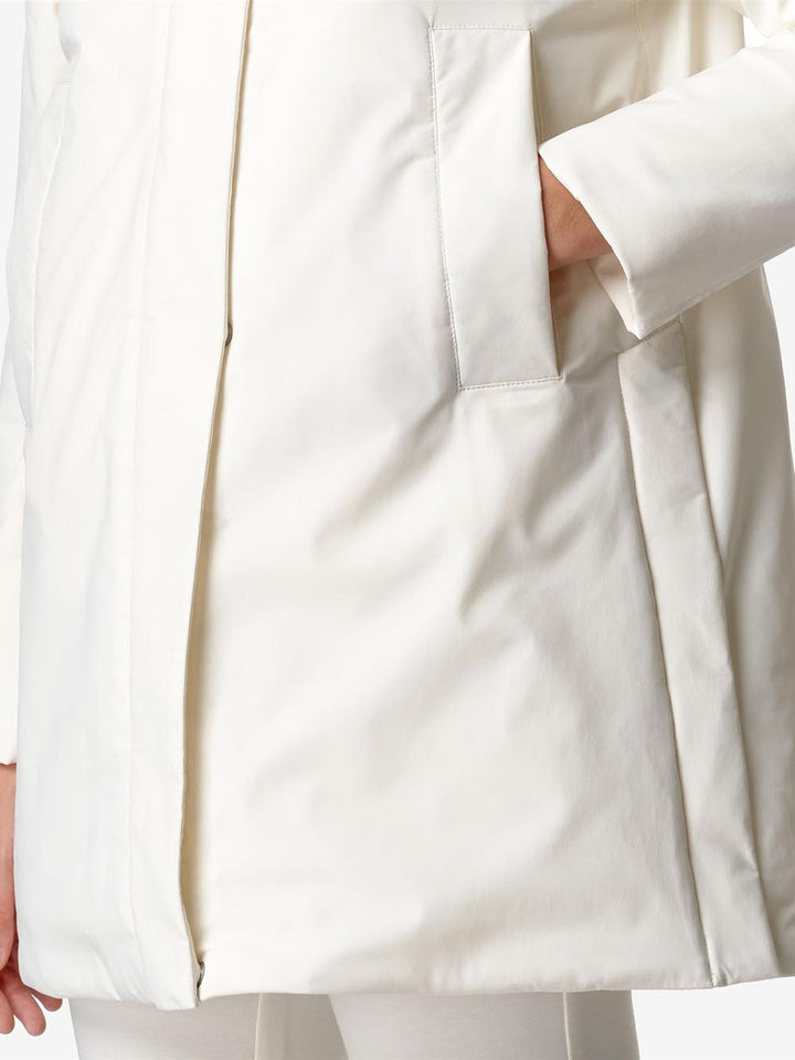 K-Way Giubbino Donna K7125lw Panna