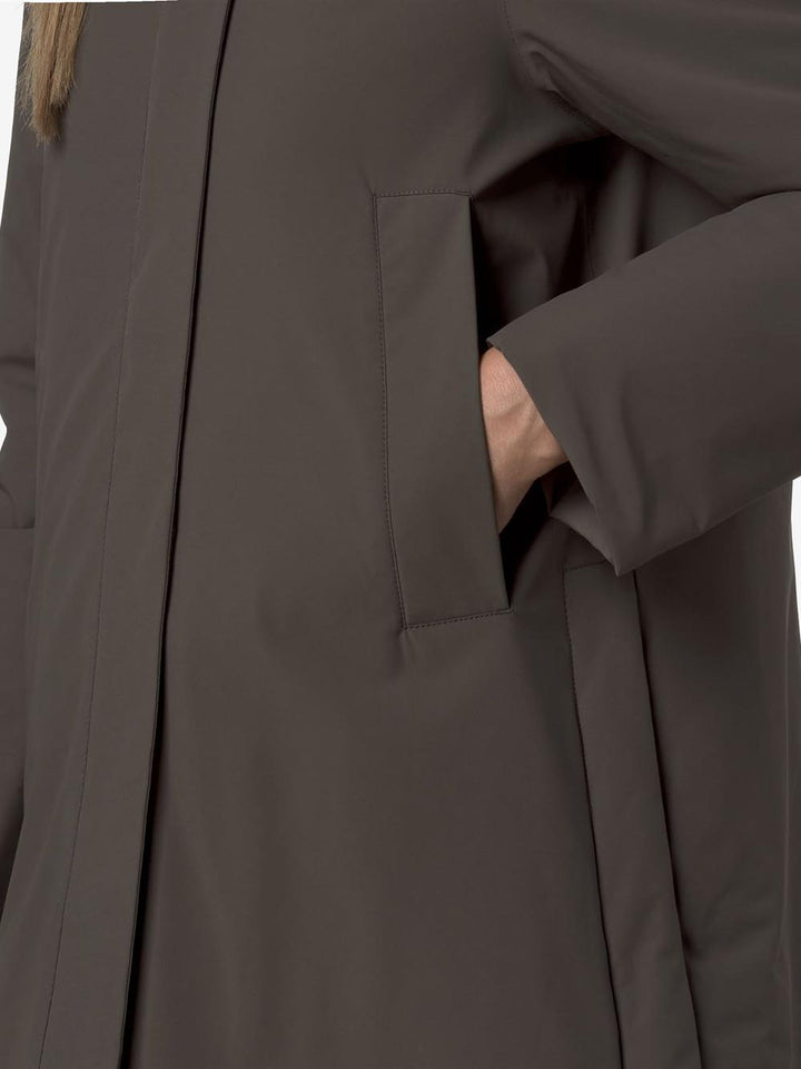 K-Way Giubbino Donna K7125lw Fango