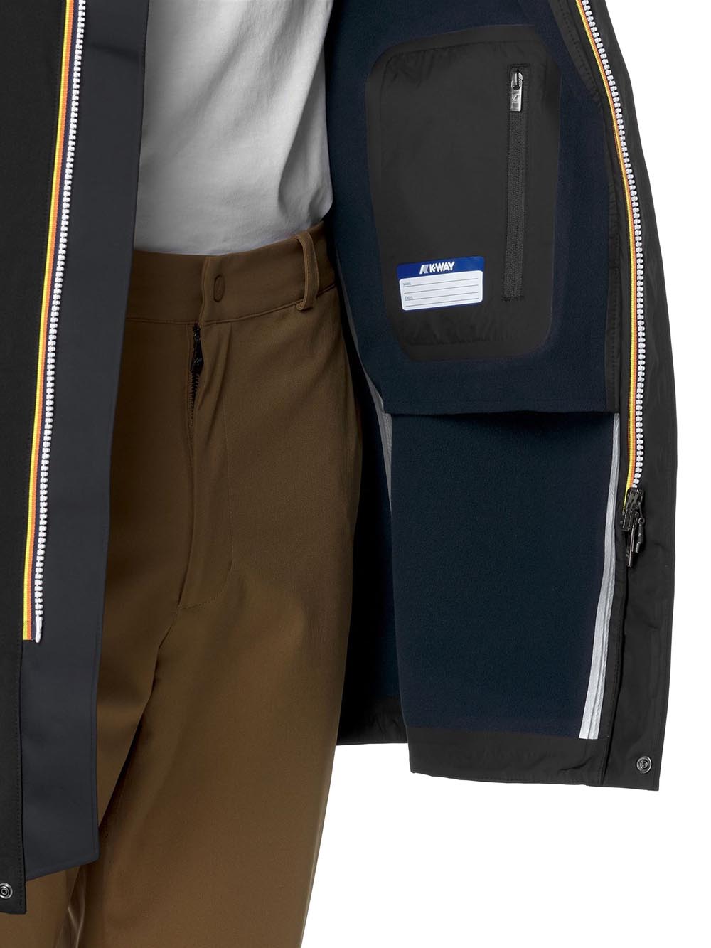 K-Way Giubbino Uomo K7126ww Nero/blu