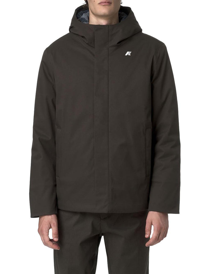 JACKO TWILL MARMOTTA K-Way Giubbino Uomo K8133dw Verde blu