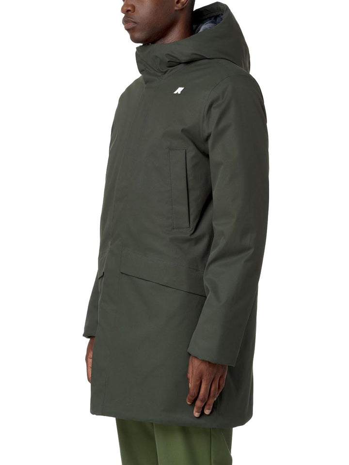 K-Way Giubbino Uomo K8133fw Verde/blu
