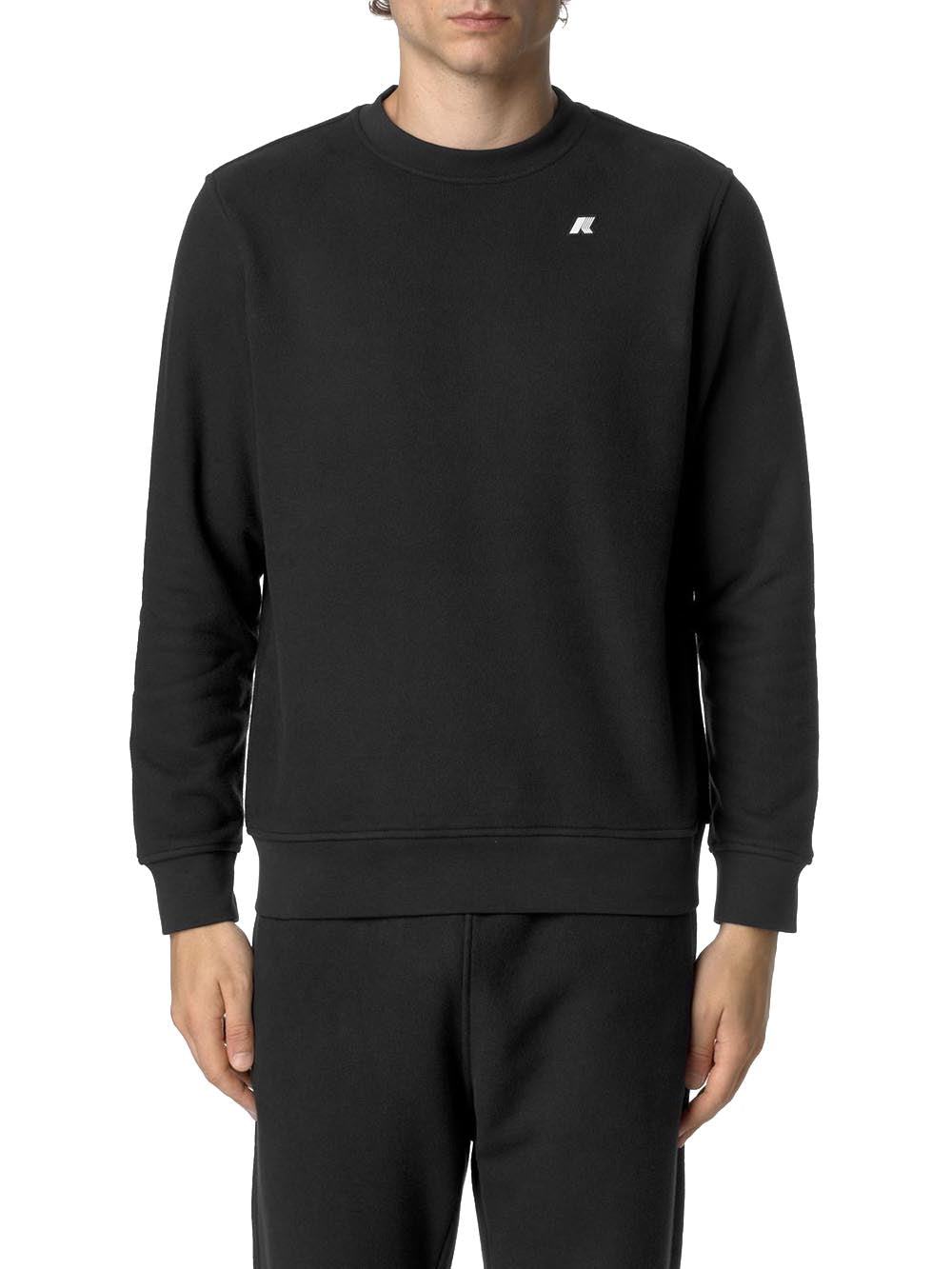 K-Way Felpa Uomo K8133gw Nero