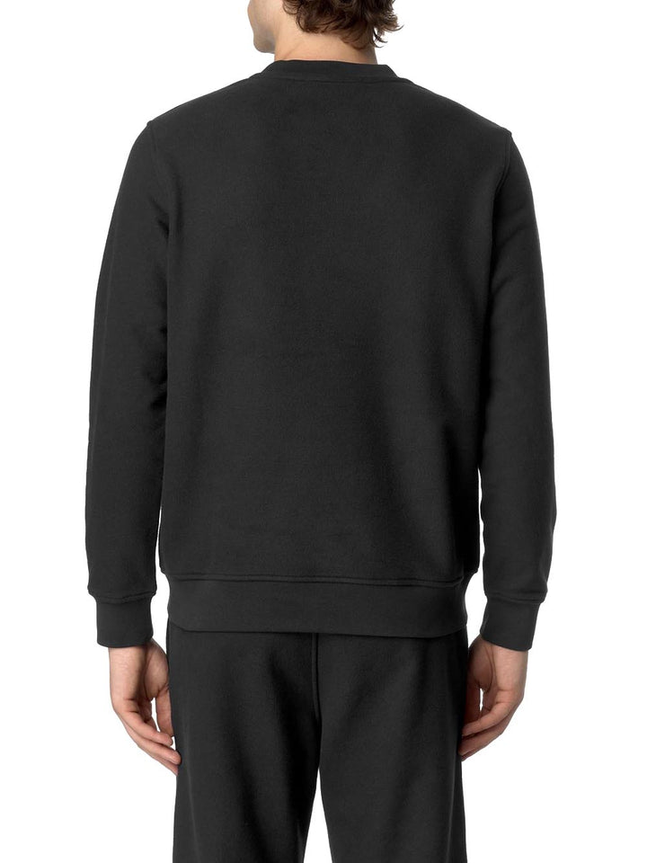 K-Way Felpa Uomo K8133gw Nero