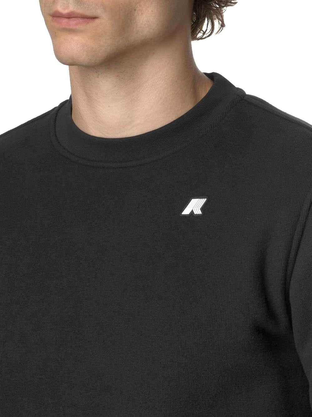 K-Way Felpa Uomo K8133gw Nero