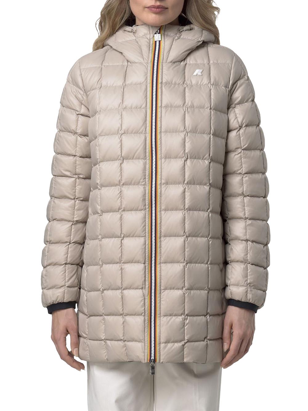 K-Way Giubbino Donna K8134dw Nero/beige