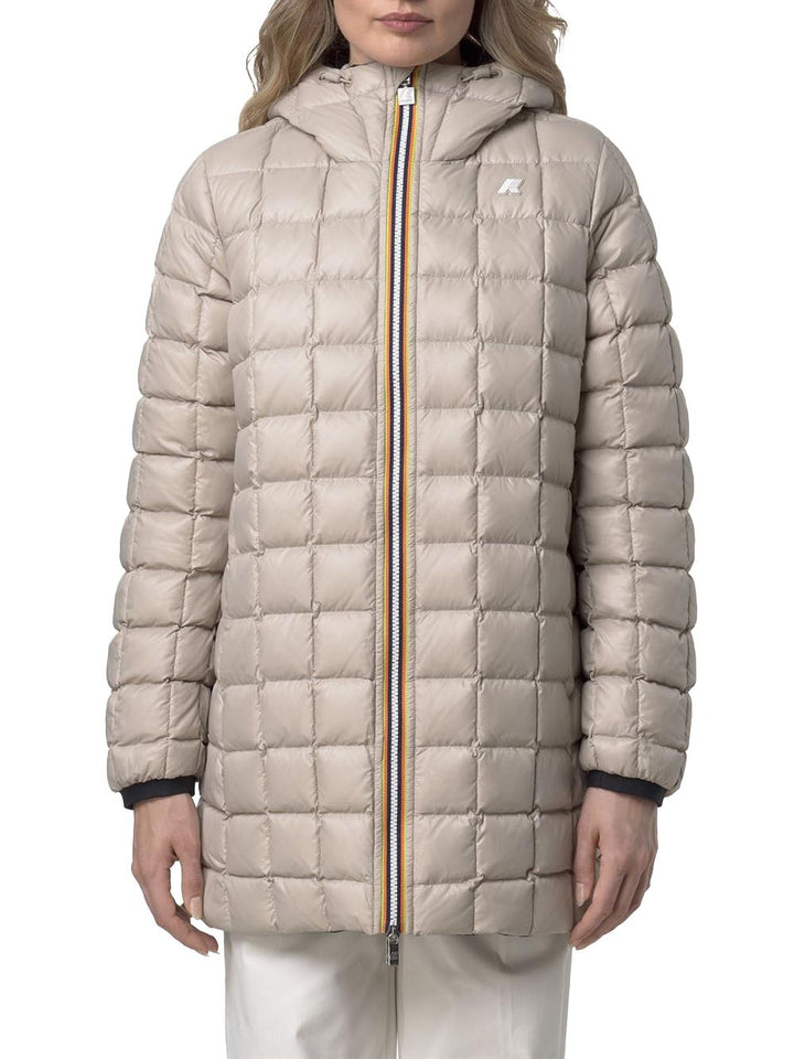 K-Way Giubbino Donna K8134dw Nero/beige