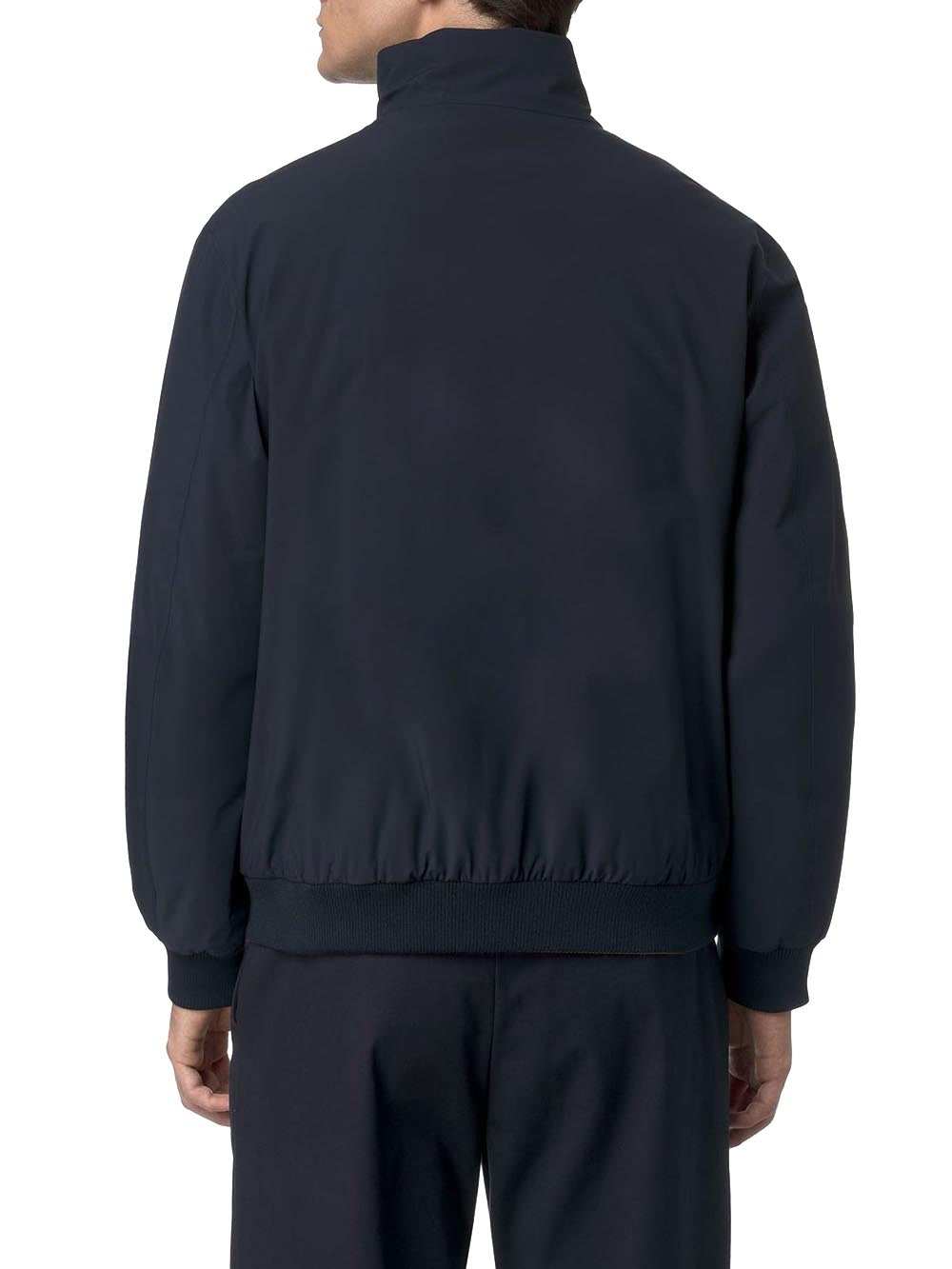 K-Way Giubbino Uomo K8136sw Blu/Arancione