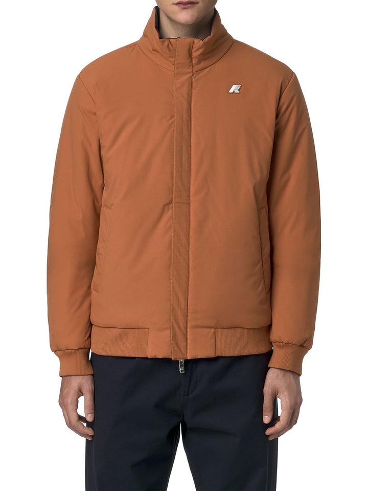 K-Way Giubbino Uomo K8136sw Blu/Arancione