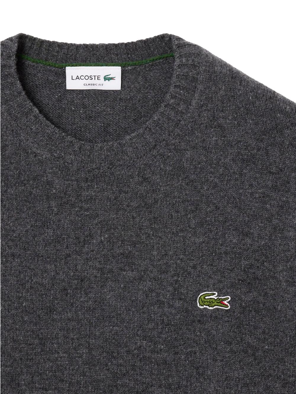 Lacoste Pullover Uomo Ah2916 Grigio scuro