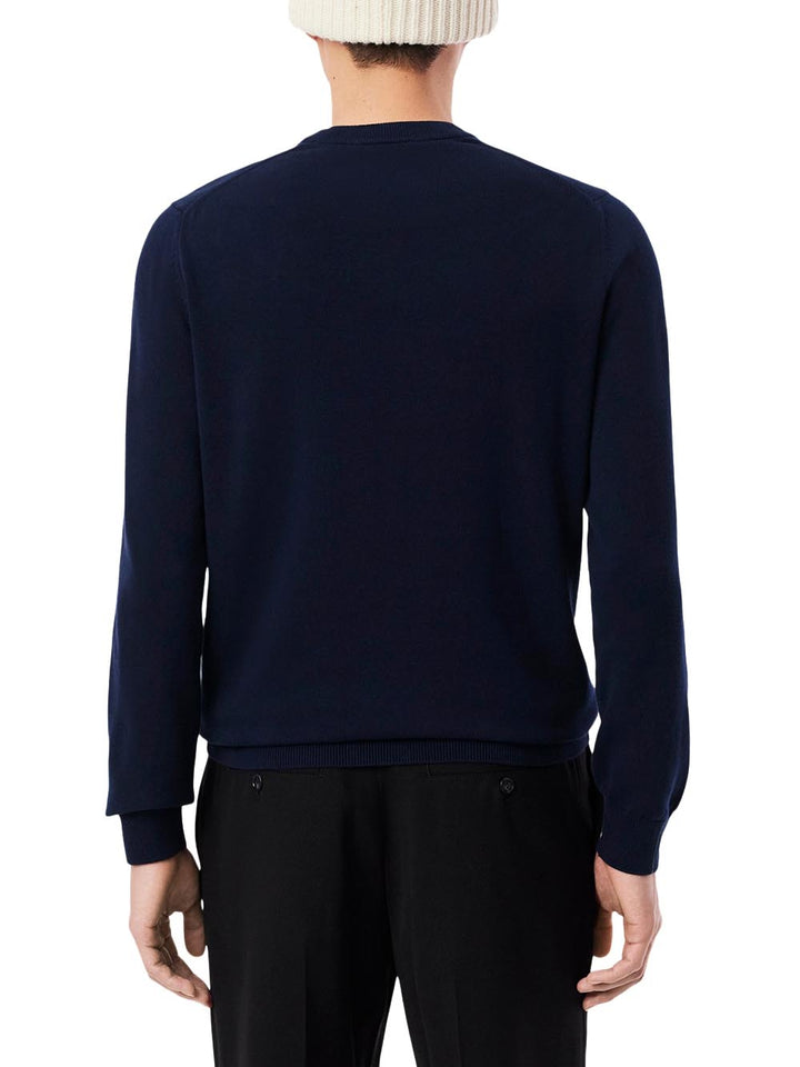 Lacoste Pullover Uomo Ah3225 Blu