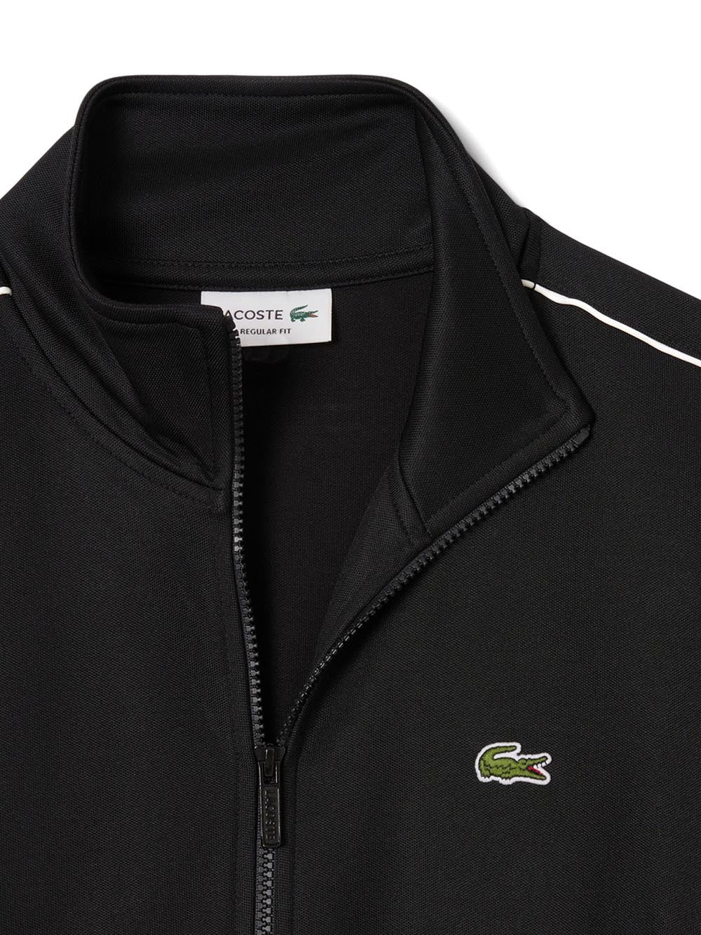 Lacoste Felpa Uomo Sh1457 Nero