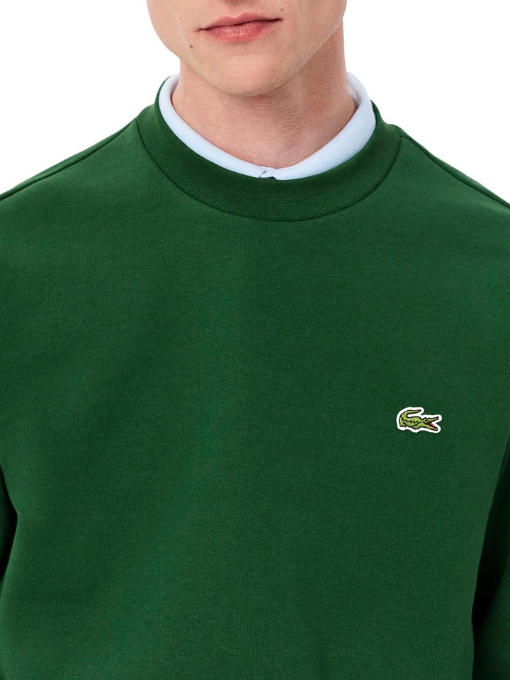 Lacoste Felpa Uomo Sh9608 Verde