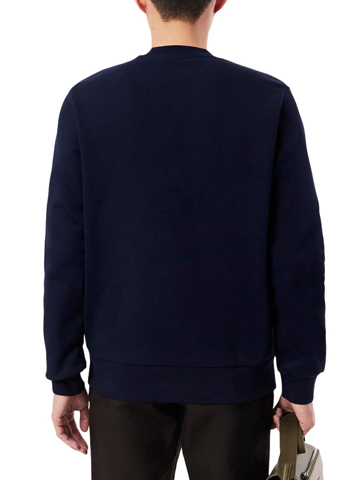 Lacoste Felpa Uomo Sh9608 Blu