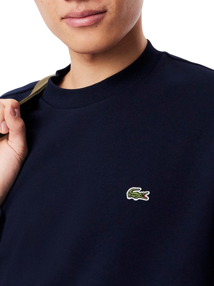Lacoste Felpa Uomo Sh9608 Blu