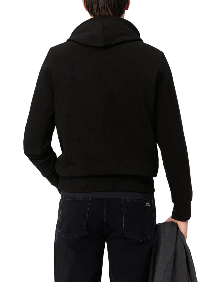 Lacoste Felpa Uomo Sh9623 Nero