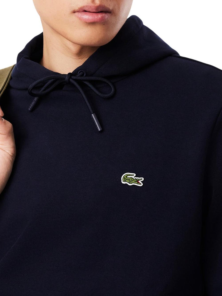 Lacoste Felpa Uomo Sh9623 Blu