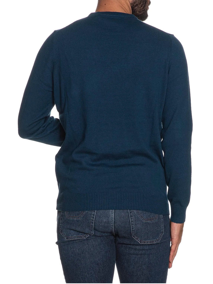 Lyle & Scott Pullover Uomo Kn2114v Petrolio