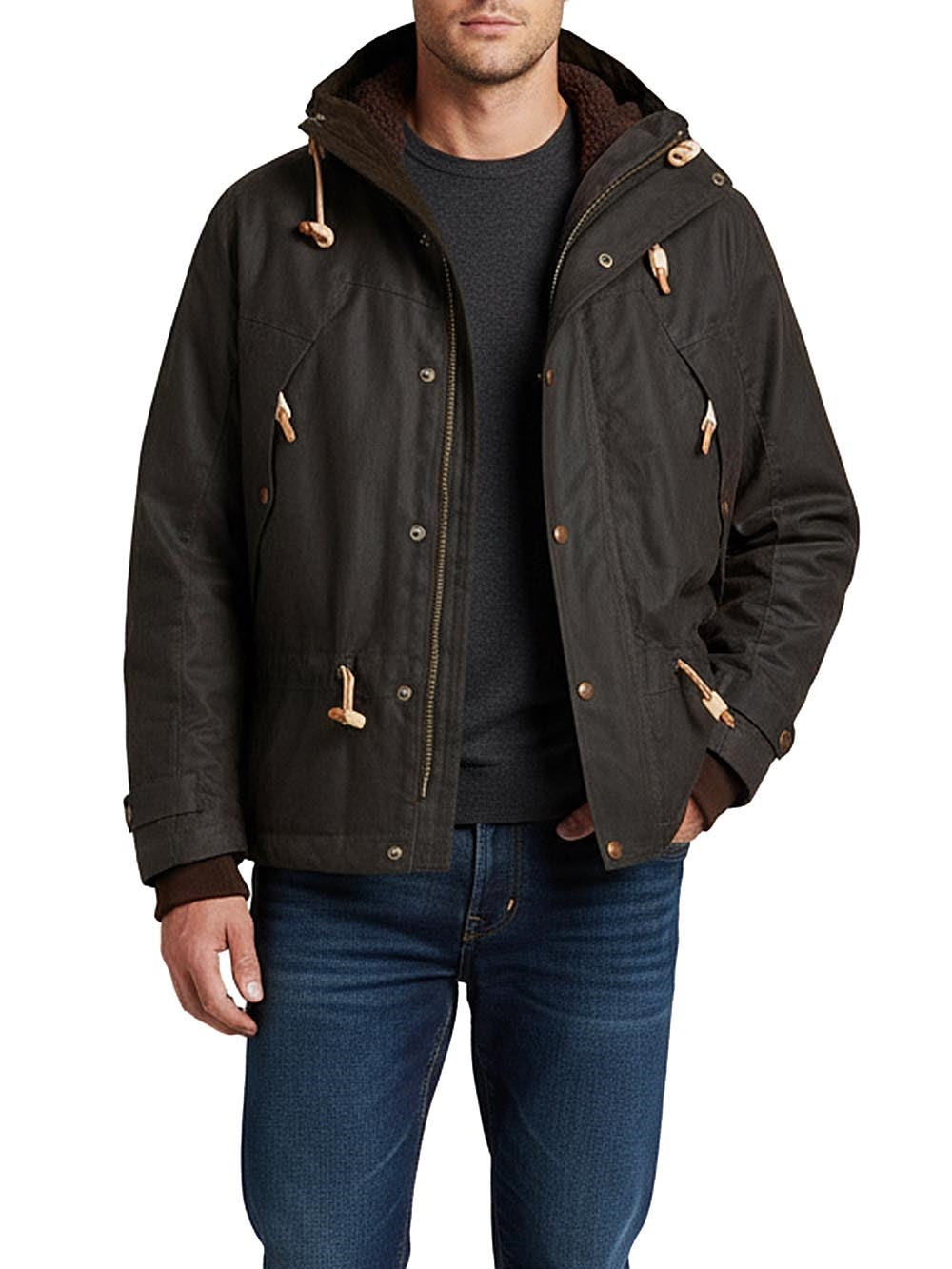 Manifattura ceccarelli Giubbino Uomo 7003-wx Marrone