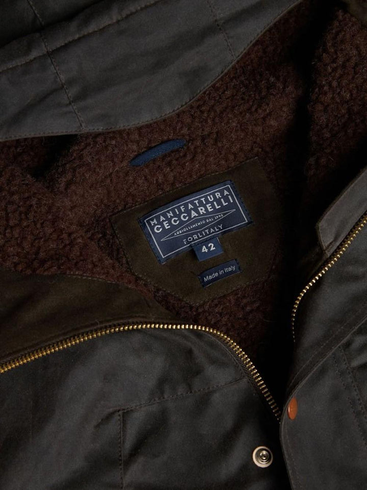 Manifattura ceccarelli Giubbino Uomo 7003-wx Marrone