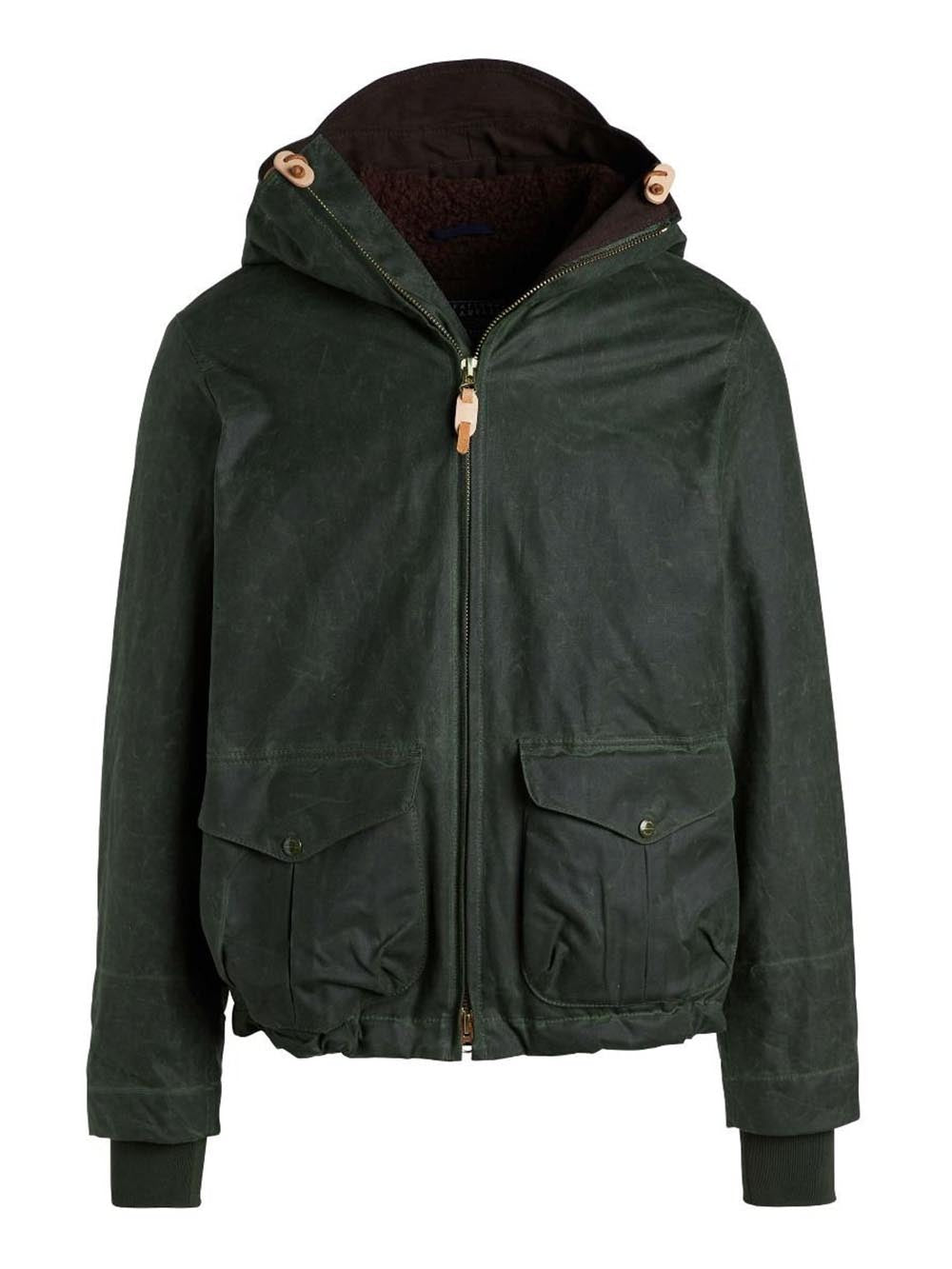 Manifattura ceccarelli Giubbino Uomo 7066-wx Verde