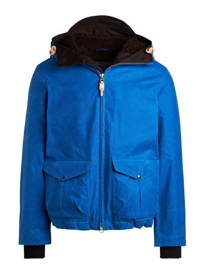 Manifattura ceccarelli Giubbino Uomo 7066-wx Azzurro