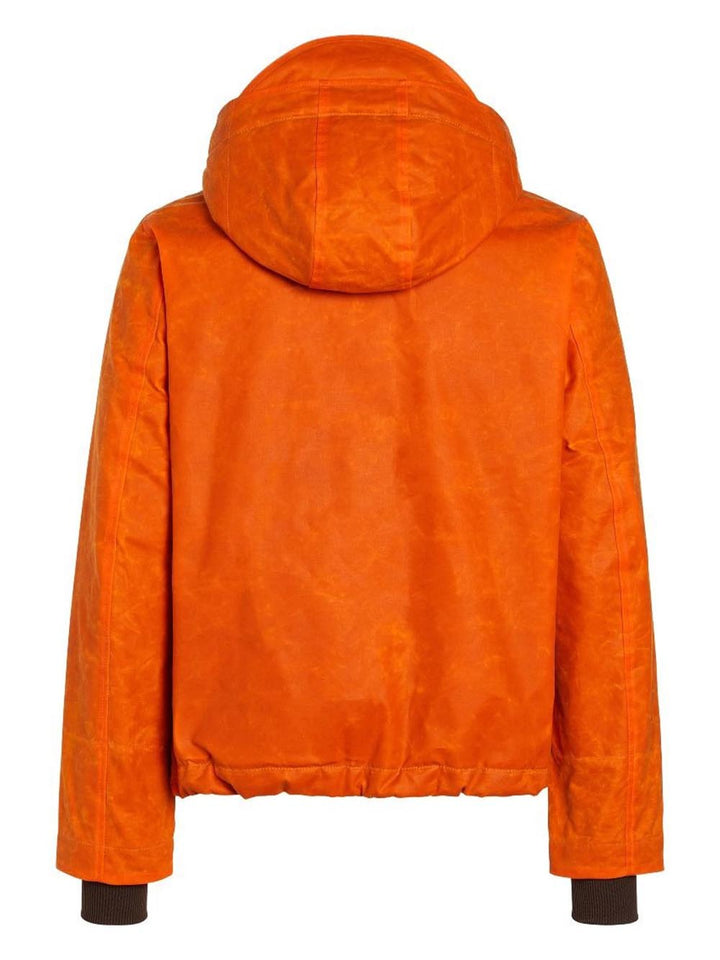 Manifattura ceccarelli Giubbino Uomo 7066-wx Arancio