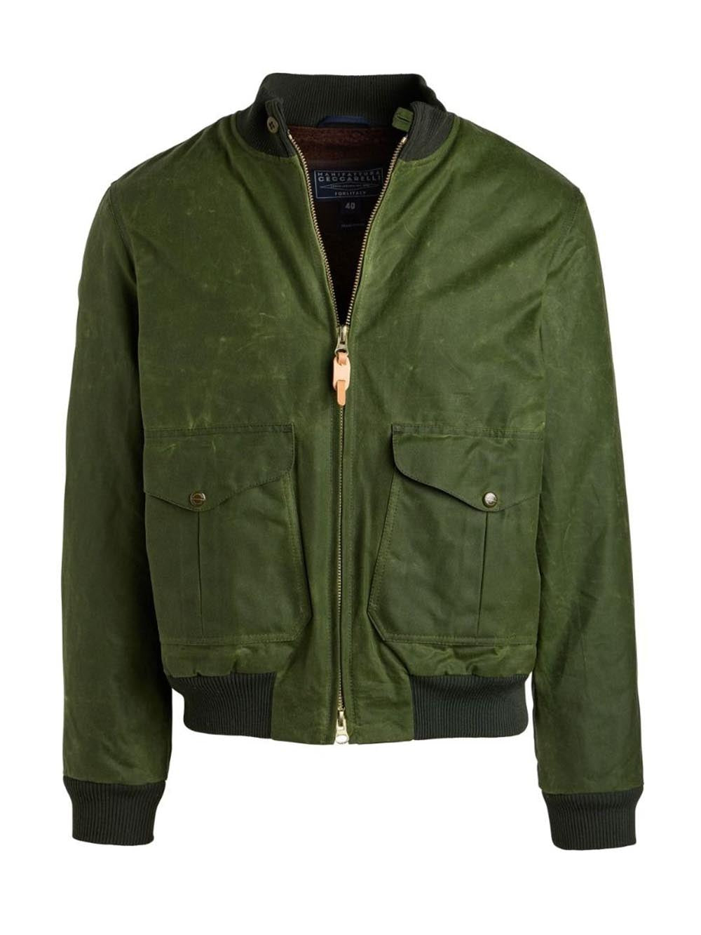 Manifattura ceccarelli Giubbino Uomo 7072-wx Verde