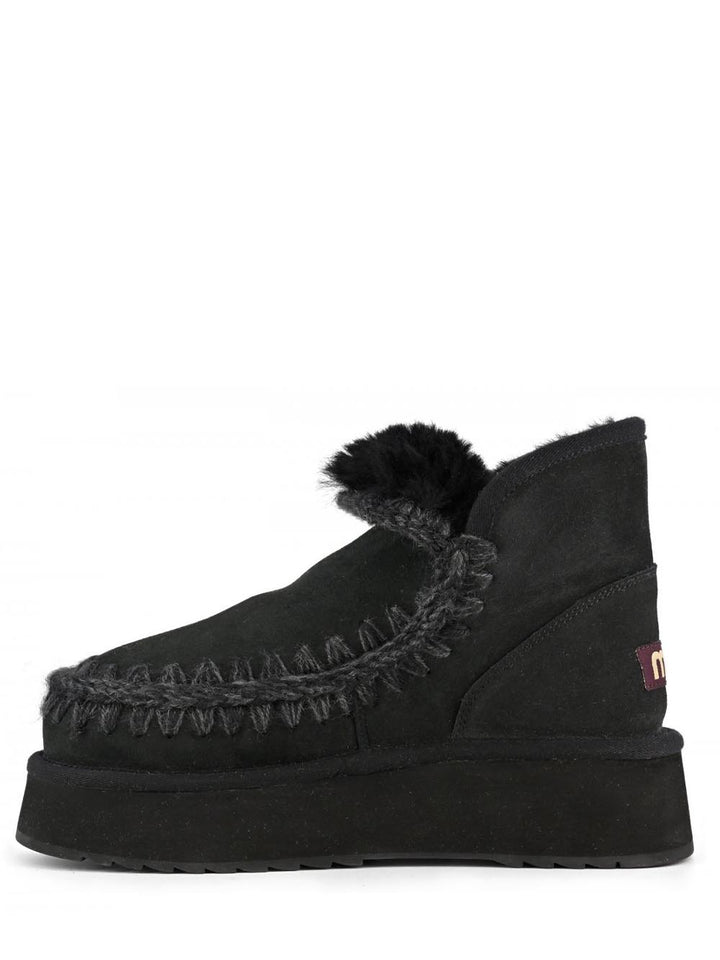 Mini Eskimo Platform Boot Mou Stivaletti Boot Donna Mu.fw681000a Nero