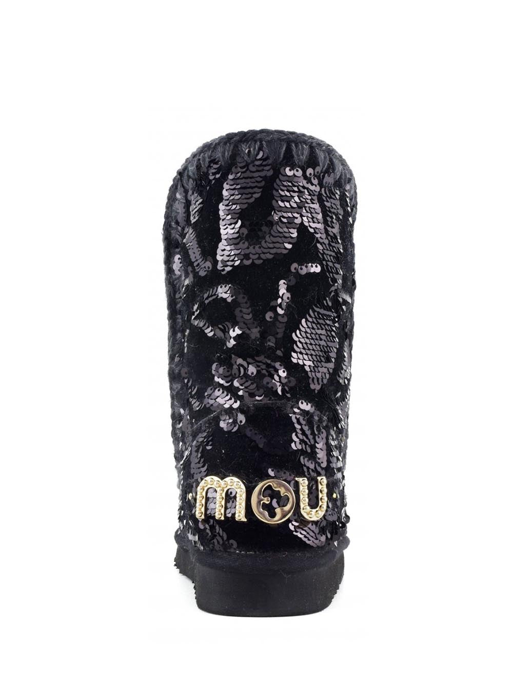 Eskimo 24 - big logo studs Mou Stivaletti Boot Donna Mu.fw101031k Nero