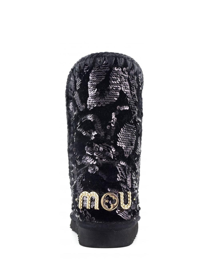 Eskimo 24 - big logo studs Mou Stivaletti Boot Donna Mu.fw101031k Nero