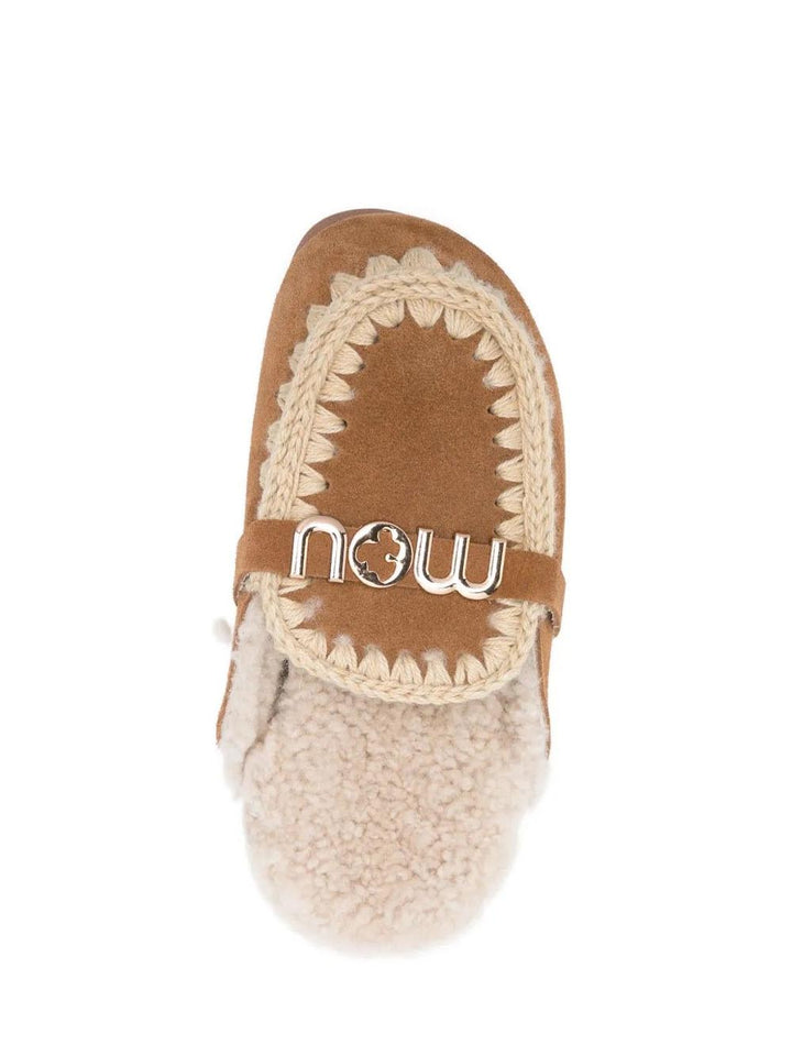 WINTER BIO SLIDE - LOGO Mou Ciabatta Donna Mu.fw431000a Cognac