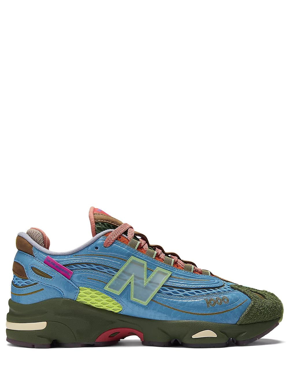 New Balance Sneaker Donna M1000 Azzurro/marrone