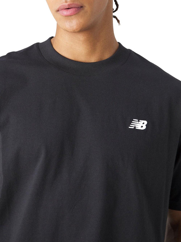 New Balance T-shirt Uomo Mt41509 Nero