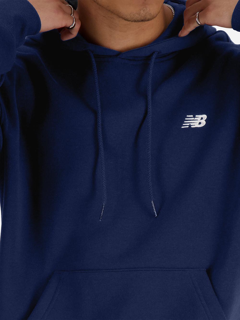 New Balance Felpa Uomo Mt41511 Bluette