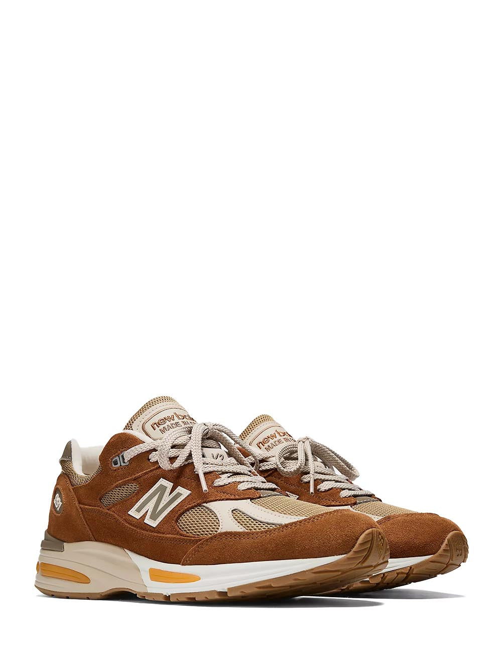 New Balance Sneaker Uomo U991 Marrone