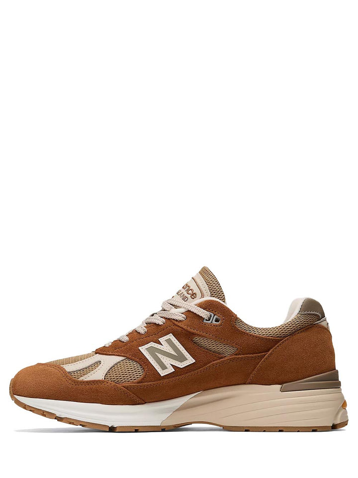New Balance Sneaker Uomo U991 Marrone