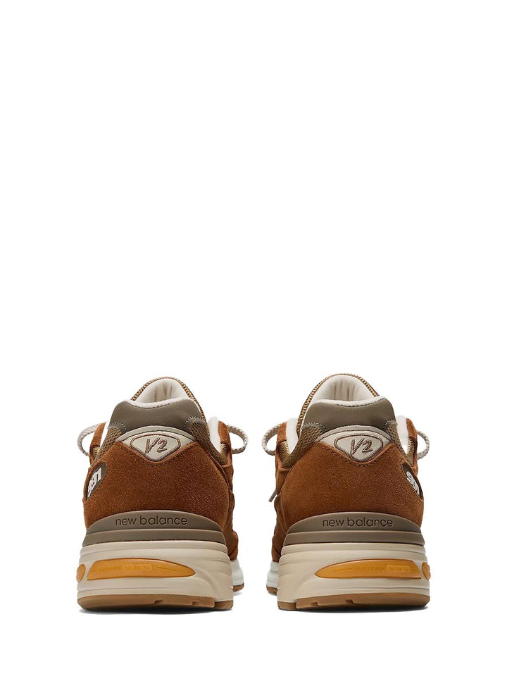 New Balance Sneaker Uomo U991 Marrone