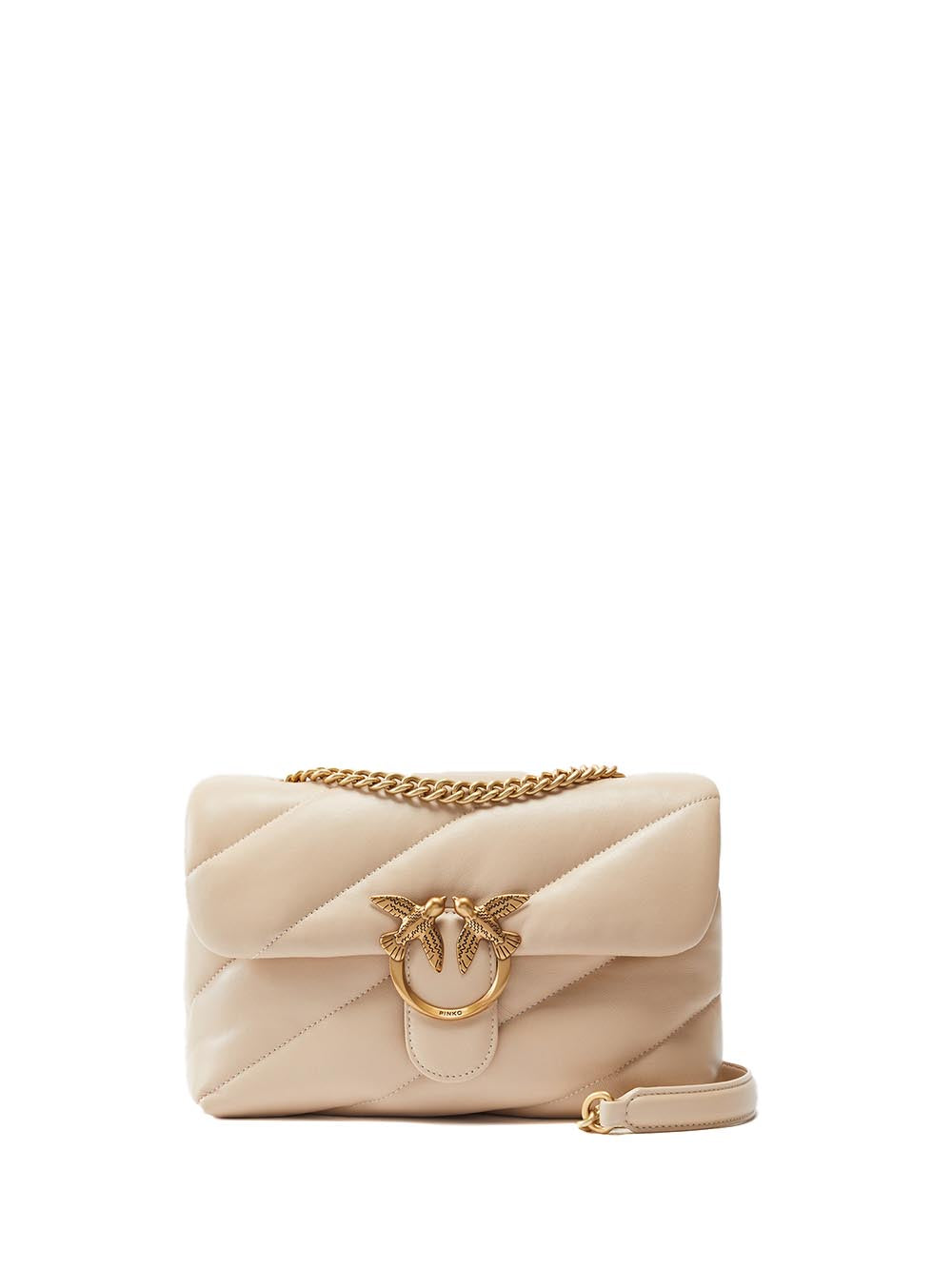 Pinko Borsa a Tracolla Donna 100038 A0f2 Beige