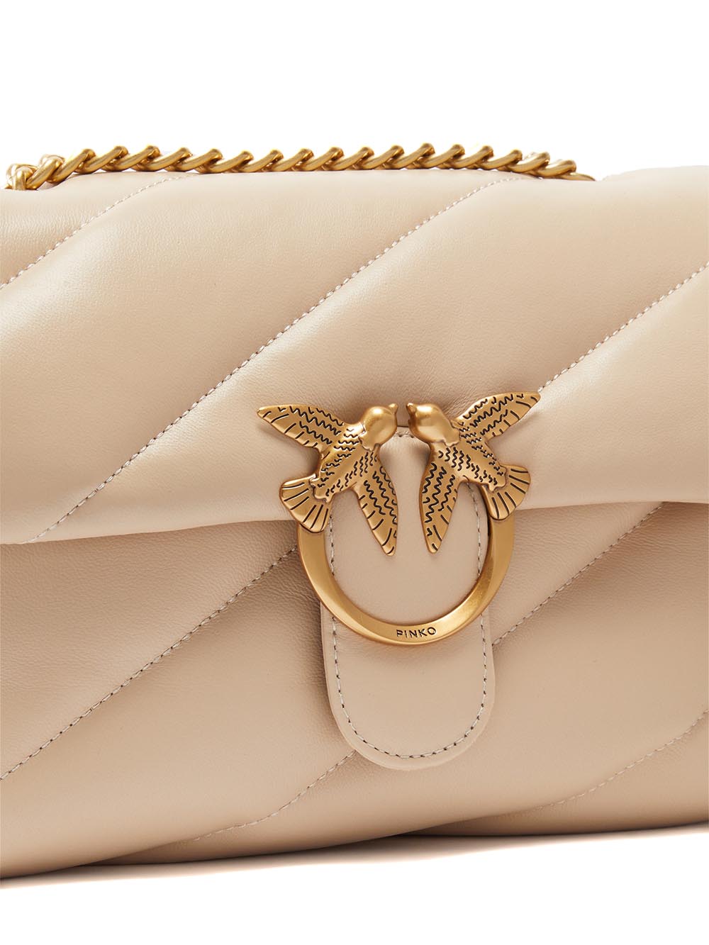 Pinko Borsa a Tracolla Donna 100038 A0f2 Beige