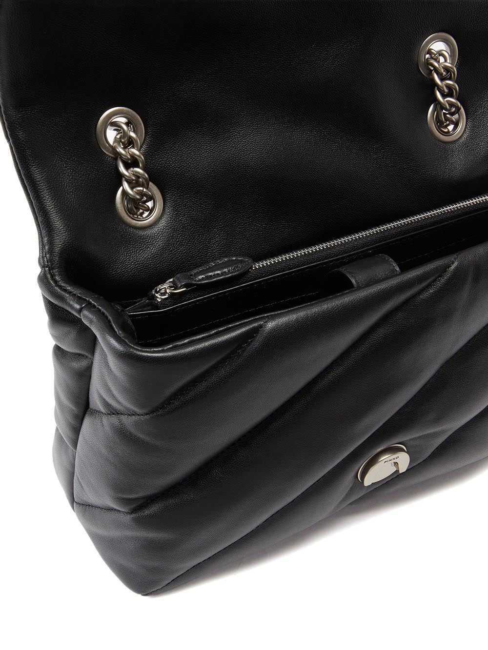 Pinko Borsa a Tracolla Donna 100038 A0f2 Nero silver